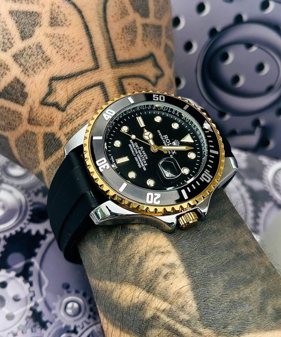 Rolex Submariner brazalete de Goma